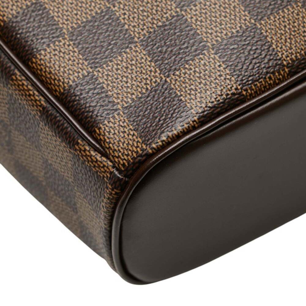 LOUIS VUITTON Brown Damier Leather Shoulder Bag - Picture 7 of 12